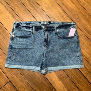 Wild Fable Acid-Wash High-rise Jean Shorts